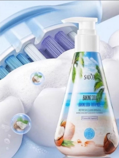 Глубоко очищающая отбеливающая зубная паста с содой «Baking Soda Deep Clean Dazzling White Toothpaste»