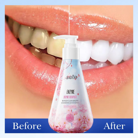 Ферментативная отбеливающая зубная паста с уходом за дёснами «Enzyme Brightening Gingival Protection Toothpaste»
