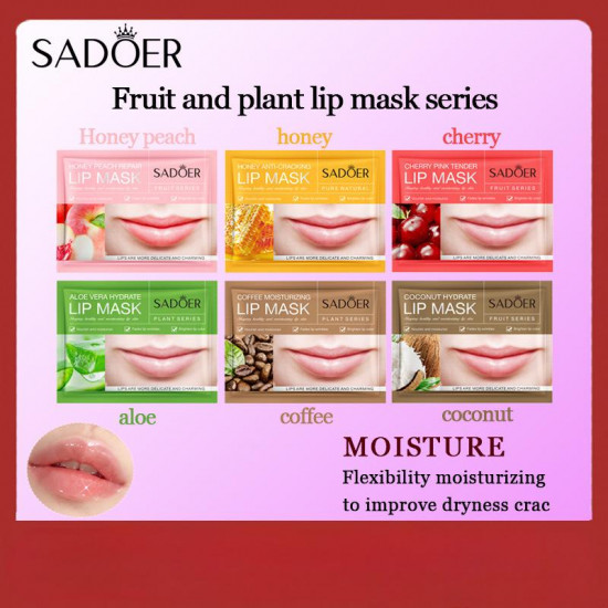 Увлажняющая маска для губ с кофе «Coffee Moisturizing and Nourishing Lip Mask»