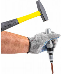 Отвертка ударная с набором бит и адаптером - Фото 8