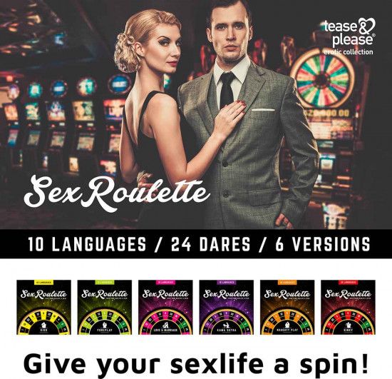 Игра-рулетка настольная Sex Roulette Foreplay