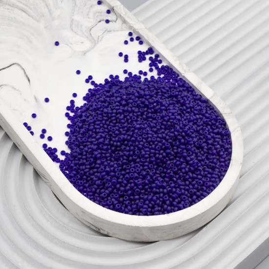 Бисер прозрачный матовый, цвет 30100