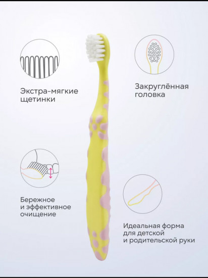 Детская зубная щетка экстрамягкая «Baby»
