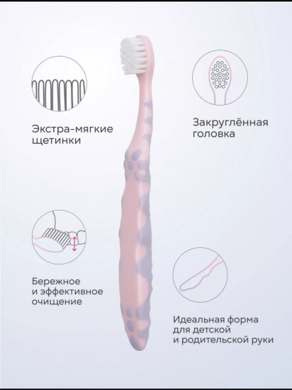 Детская зубная щетка экстрамягкая «Baby»