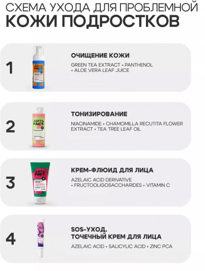 Дезодорант для молодой кожи «Mineral Complex + Aloe Vera Leaf Juice + Probiotic Complex»