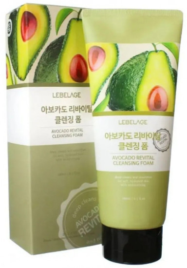 Пенка для умывания с экстрактом авокадо «Avocado Revital Cleansing Foam»
