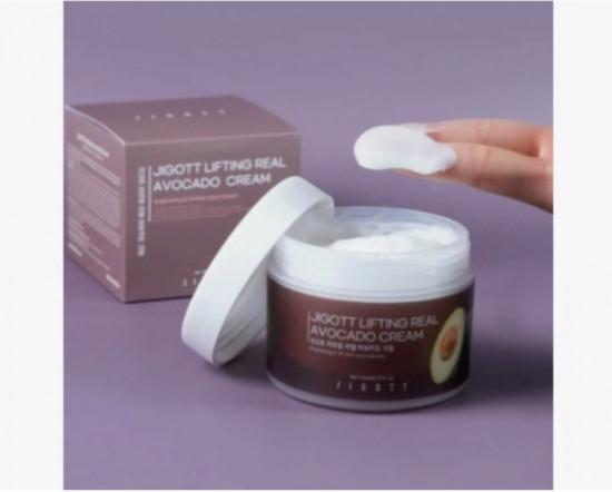 Осветляющий лифтинг-крем для лица с экстрактом авокадо «Lifting Real Avocado Cream»