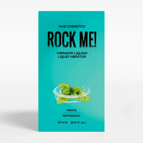 Жидкий вибратор с ароматом мяты Nuei Rock Me!