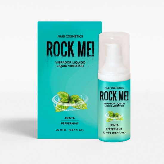 Жидкий вибратор с ароматом мяты Nuei Rock Me!