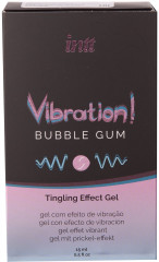  Гель жидкий интимный с эффектом вибрации Vibration! Bubble Gum - Фото 3