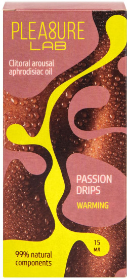 Капли с согревающим эффектом Passion Drips Warming