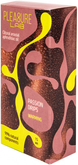Капли с согревающим эффектом Passion Drips Warming