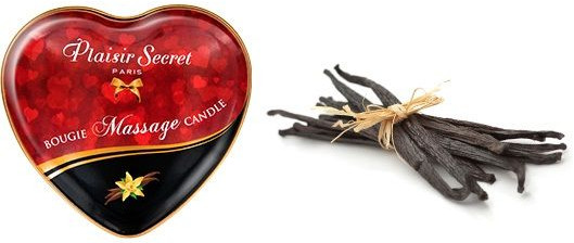 Свеча массажная с ароматом ванили Bougie Massage Candle