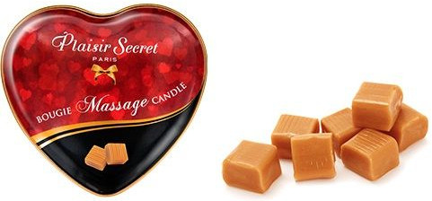 Свеча массажная с ароматом карамели Bougie Massage Candle