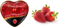 Свеча массажная с ароматом клубники Bougie Massage Candle - Фото 1