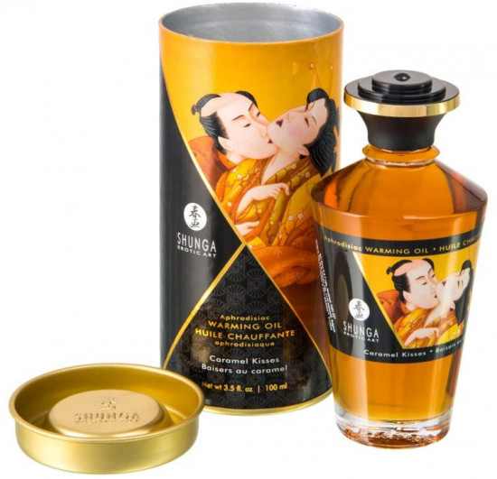  Масло массажное интимное с ароматом карамели