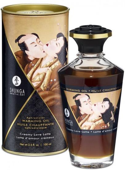  Масло массажное интимное с ароматом сливочного латте