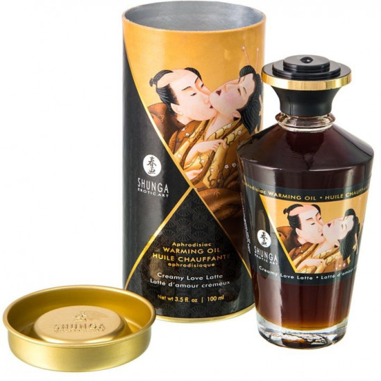  Масло массажное интимное с ароматом сливочного латте