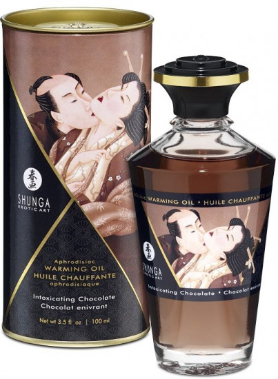  Масло массажное интимное с ароматом шоколада