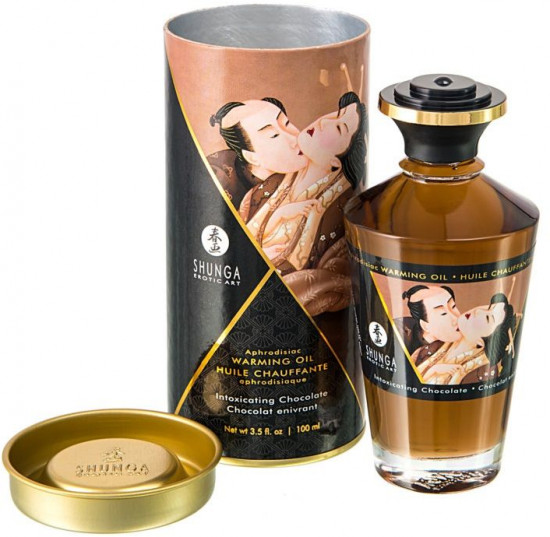  Масло массажное интимное с ароматом шоколада