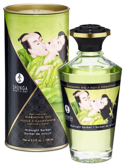  Масло массажное интимное с ароматом щербета