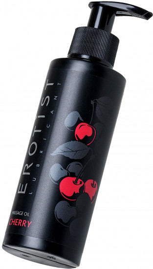 Масло массажное с ароматом вишни Erotist Cherry