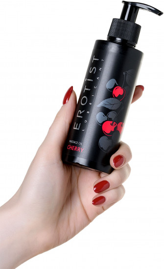 Масло массажное с ароматом вишни Erotist Cherry