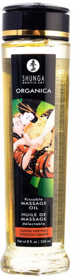 Масло массажное с ароматом миндаля Organica 