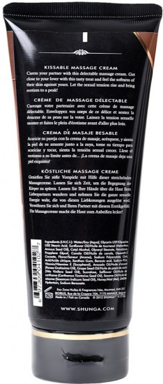 Крем массажный для тела с ароматом шоколада Intoxicating Chocolate