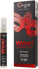 Оральный спрей с охлаждающим и возбуждающим эффектом Wow! Strawberry Ice Blowjob Spray - Фото 3