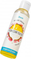 Масло массажное cъедобное со вкусом ананаса и кокоса «Тропический поцелуй» - Фото 2