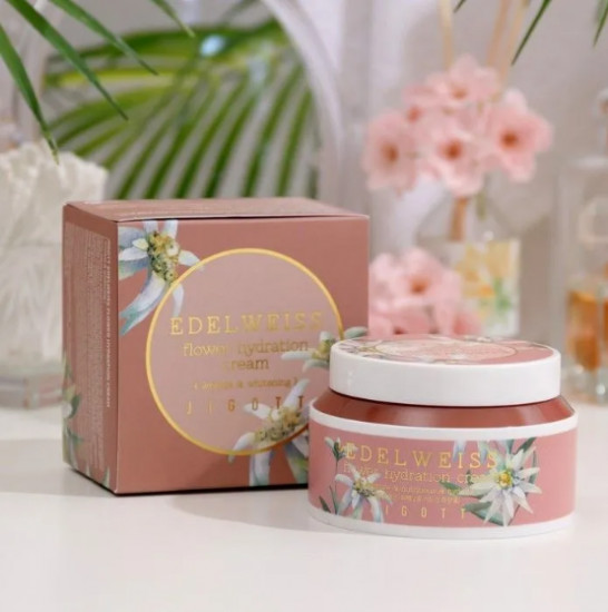 Омолаживающий крем для лица с экстрактом эдельвейса «Edelweiss Flower Hydration Cream»