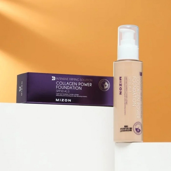 Тональный крем для лица SPF50 «Collagen Power Foundation», оттенок 21
