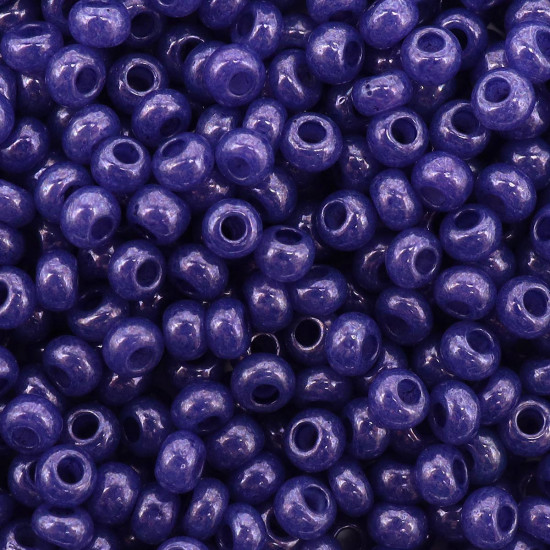 Бисер полупрозрачный, цвет 17128