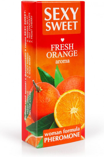 Средство парфюмированное для тела с феромонами с ароматом апельсина Sexy Sweet