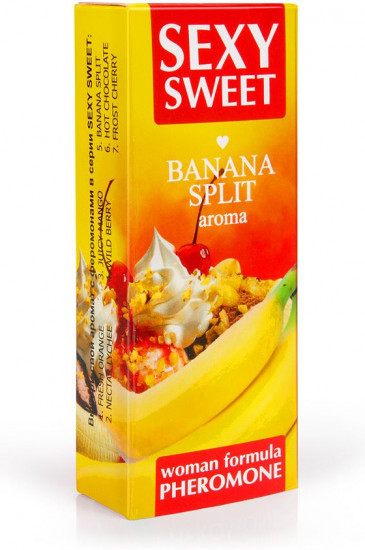 Средство парфюмированное для тела с феромонами с ароматом банана Sexy Sweet