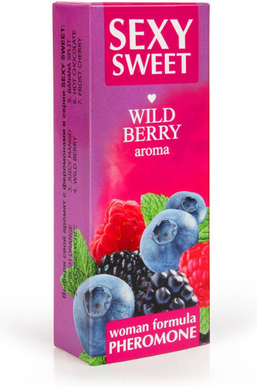 Средство парфюмированное для тела с феромонами с ароматом лесных ягод Sexy Sweet