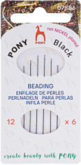 Набор игл для бисера ручных «Beading Black» - Фото 6
