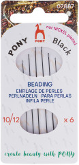 Набор игл для бисера ручных «Beading Black» - Фото 6