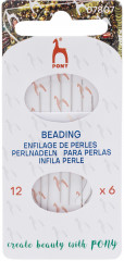 Набор игл ручных для бисера с нитковдевателем «Beading» - Фото 6
