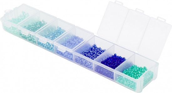 Набор бисера с контейнером «Набор №02»