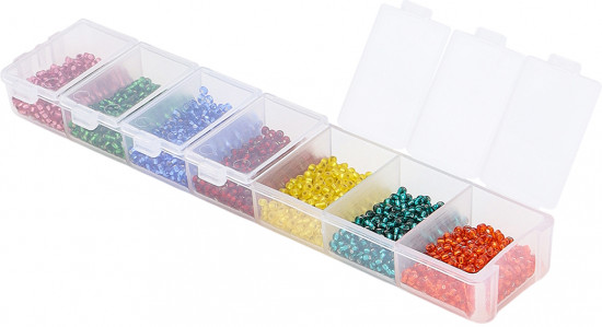 Набор бисера с контейнером «Набор №08»