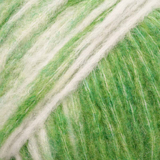 Пряжа для вязания «Raindrops», цвет 2912 зеленый меланж