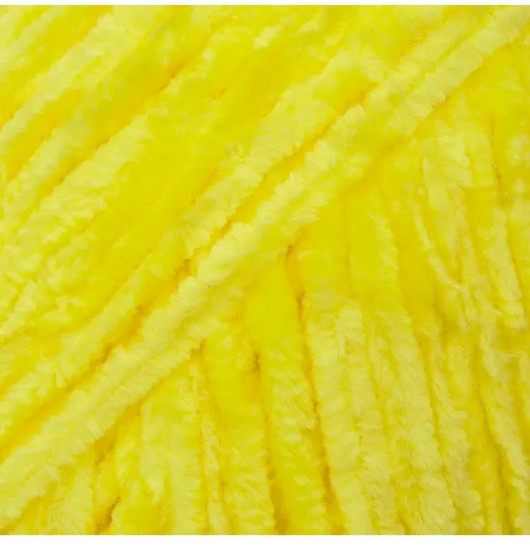 Пряжа для вязания «Велюровая 160», цвет 12 желтый