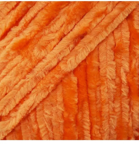 Пряжа для вязания «Велюровая 160», цвет 13 оранжевый