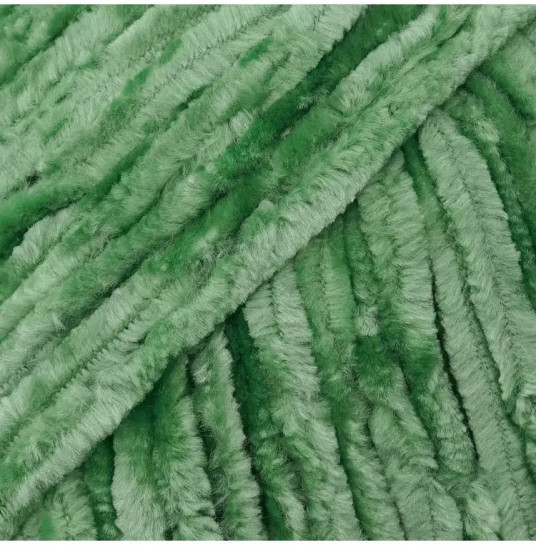 Пряжа для вязания «Велюровая 160», цвет 14 светло-зеленый