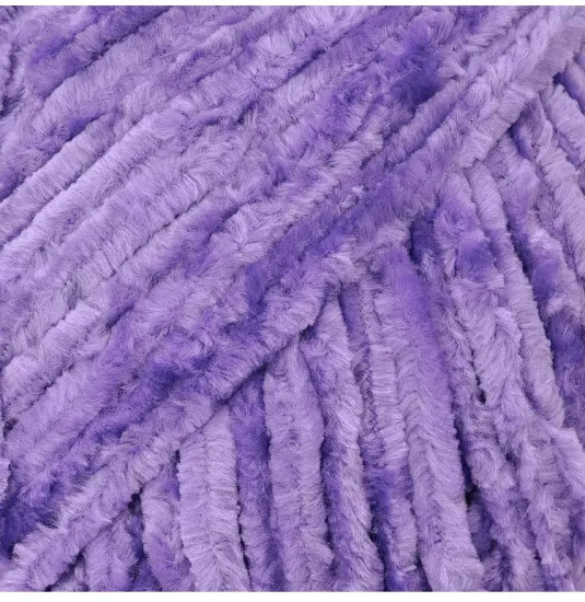 Пряжа для вязания «Велюровая 160», цвет 17 сиреневый