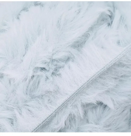 Пряжа для вязания «Меховая», цвет 04 светло-голубой