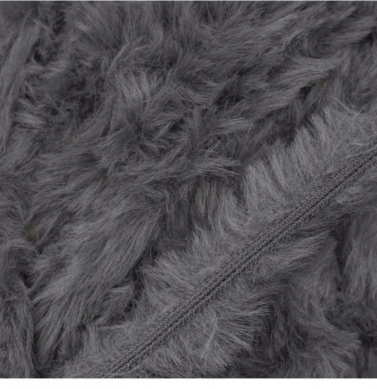 Пряжа для вязания «Меховая», цвет 07 темно-серый
