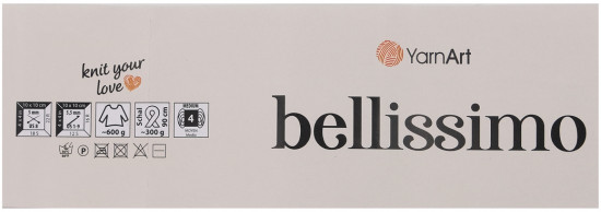 Пряжа для вязания «Bellissimo», цвет 1410